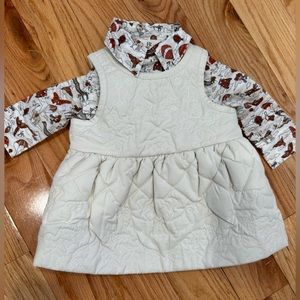 Banana Republic baby girl dress and shirt | 3-6 months | brand new | never worn